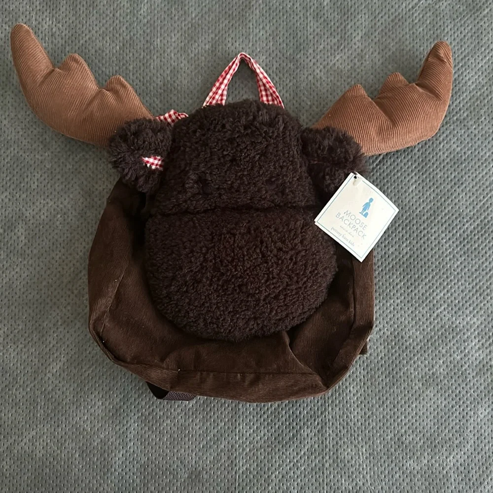 Pottery Barn Moose Backpack - Picture 1 of 5